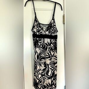 GILLIGAN & O’MALLEY Black/White Babydoll/Nighty/Sleepwear- Size Medium